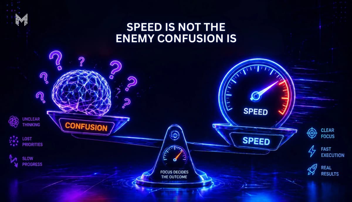 Speed Is Not the Enemy Confusion Is